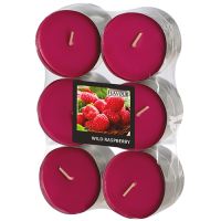 "Flavour by GALA" Bougies parfumées maxi Ø 58 mm · 24 mm lie de vin - Wild Raspberry