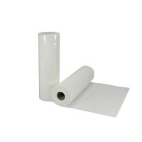 "Medi-Inn®" Papier pour table d'auscultation Ø 12,5 cm · 50 m x 55 cm blanc perforiert auf 35 cm, einzeln verpackt