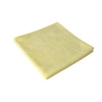 Serviette micro-fibre 40 cm x 40 cm jaune
