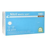 "Medi-Inn®" Gants, Nitrile, sans poudre "White Soft" blanc Taille XL