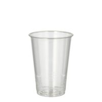 Gobelets pour boissons froides en P.L.A. "pure" 0,2 l Ø 7,03 cm · 9,7 cm transparent