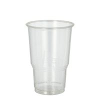 Gobelets pour boissons froides en P.L.A. "pure" 0,25 l Ø 7,8 cm · 11 cm transparent idéal pour biere