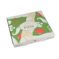 Boîtes à Pizza en cellulose "pure" rectangulaire 30 cm x 30 cm x 3 cm