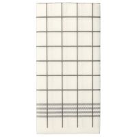 Serviettes, 2 plis "PUNTO" pliage 1/8 39 cm x 40 cm gris "Kitchen Towel" microgaufrée