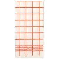 Serviettes, 2 plis "PUNTO" pliage 1/8 39 cm x 40 cm rouge "Kitchen Towel" microgaufrée