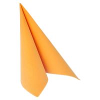 Serviettes "ROYAL Collection" pliage 1/4 40 cm x 40 cm orange