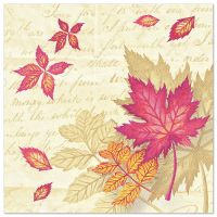 Serviettes "ROYAL Collection" pliage 1/4, 40 cm x 40 cm, "Autumn Colours"