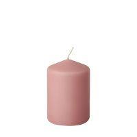 Bougie cylindrique Ø 69 mm · 100 mm rose clair