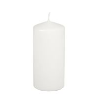 Bougie cylindrique Ø 69 mm · 150 mm blanc
