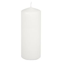 Bougie cylindrique Ø 69 mm · 180 mm blanc