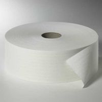 Papier toilette grand rouleau, 420 m x 10 cm blanc