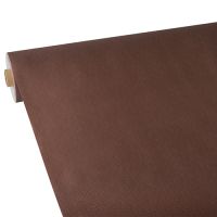 Nappe, aspect textile, non tissée "soft selection plus" 25 m x 1,18 m marron