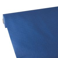 Nappe, aspect textile, non tissée "soft selection plus" 25 m x 1,18 m bleu foncé