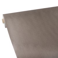 Nappe, aspect textile, non tissée "soft selection plus" 25 m x 1,18 m gris