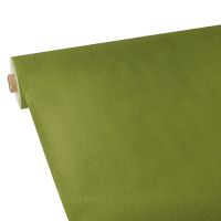 Nappe, aspect textile, non tissée "soft selection plus" 25 m x 1,18 m vert olive