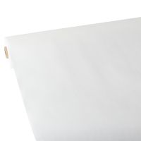Nappe, aspect textile, non tissée "soft selection" 25 m x 1,18 m blanc