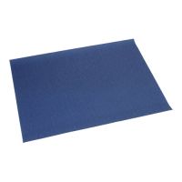 Sets de table, aspect tissu, non tissé "soft selection plus" 30 cm x 40 cm bleu foncé