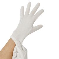 "WORK-INN/-PS" Gants de coton blanc Taille L