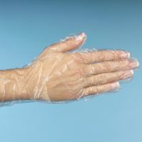 "WORK-INN/-PS" Gants, PE transparent pour femme, M