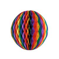 Boule décorative Ø 60 cm "Rainbow" difficilement inflammable