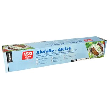 Feuille d'aluminium 150 m x 45 cm en boîte