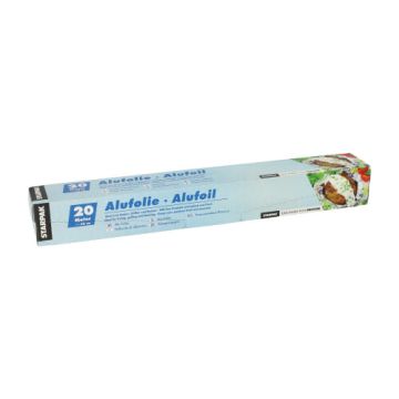 Feuille d'aluminium 20 m x 30 cm en boîte