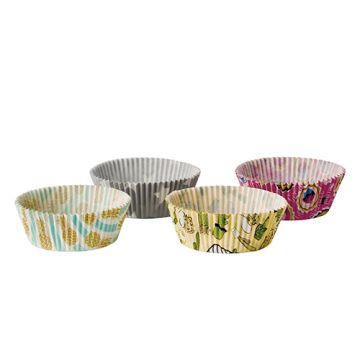 Moule en papier Ø 5 cm · 2,5 cm 4 motifs assortis