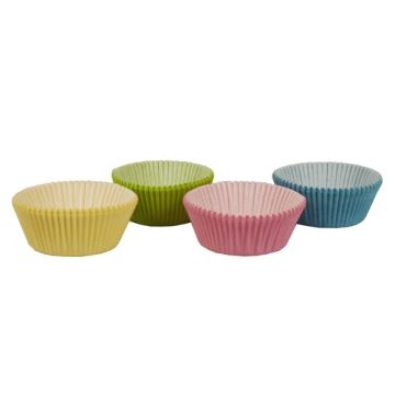 Moule en papier Ø 5 cm · 2,5 cm couleurs assorties