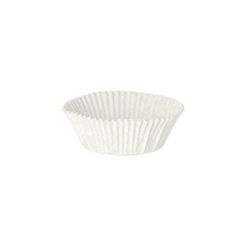 Moule en papier Ø 5 cm · 2,5 cm blanc