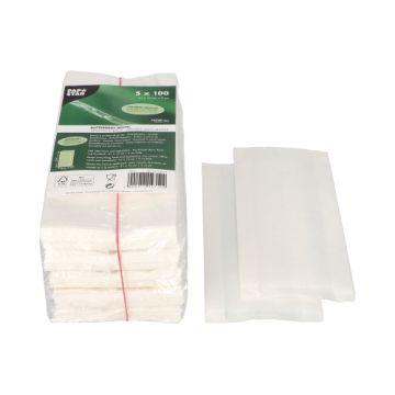 Sacs à sandwichs 21 cm x 10 cm x 3 cm blanc , sulfurisé