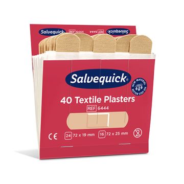 "Cederroth" Pansements Salvequick plastiques (40 Stück) marron , Recharge