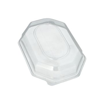 Couvercles pour plateau de service, PET 6 cm x 22 cm x 31 cm transparent