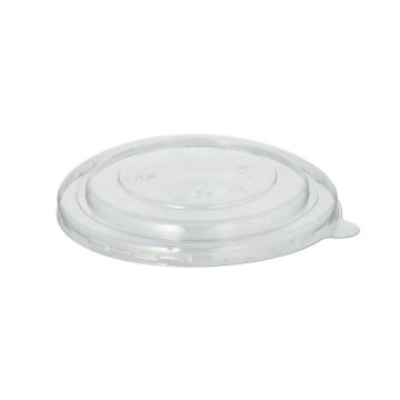 Couvercles pour terrines à soupe R-PET rond Ø 13,5 cm · 1,2 cm