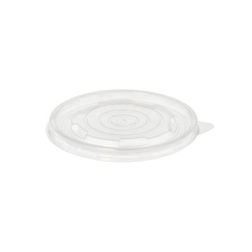 Couvercles pour terrines à soupe, PP "To Go" rond Ø 11 cm transparent