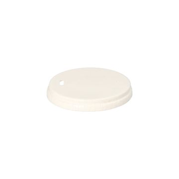 Couvercles pour gobelets, carton Ø 8 cm blanc