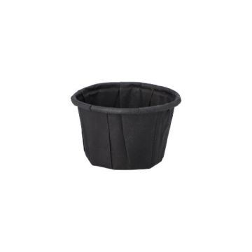 Coupelles pour sauce à salade, papier 25 ml Ø 4,4 cm · 2,8 cm noir