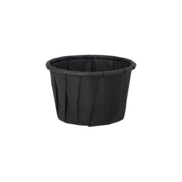 Coupelles pour sauce à salade, papier 35 ml Ø 5 cm · 3,1 cm noir