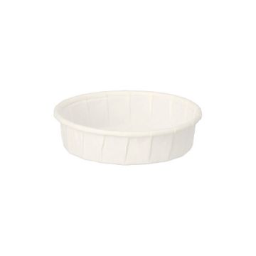 Coupelles pour sauce à salade, papier "pure" 25 ml Ø 6 cm · 1,5 cm blanc