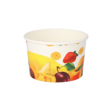 Pots à glace, en carton rond 200 ml Ø 9,5 cm · 6 cm