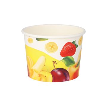 Pots à glace, en carton rond 250 ml Ø 9,5 cm · 6,2 cm