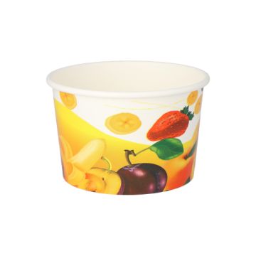 Pots à glace, en carton rond 500 ml Ø 11,2 cm · 7,8 cm