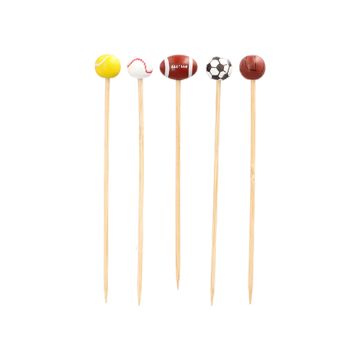 Piques apéritifs "Fingerfood" 12,5 cm "Sport"