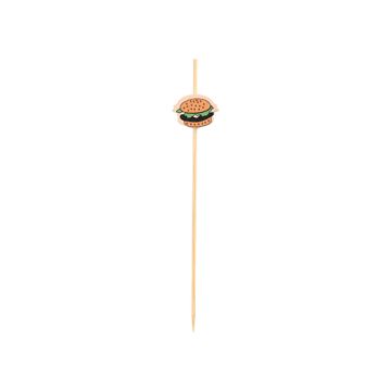 Piques apéritifs "Fingerfood" 12 cm "Burger"