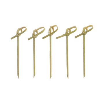 Piques apéritifs "Fingerfood" "pure" 6 cm "Knot"