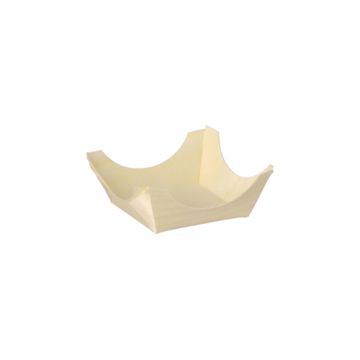 Bols "Fingerfood", bois "pure" rectangulaire 2,5 cm x 6 cm x 6 cm