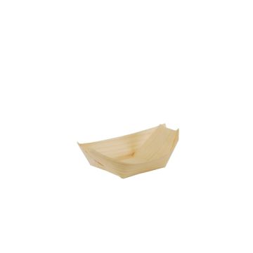 Bols "Fingerfood", bois "pure" 11 cm x 6,5 cm "Bateau"