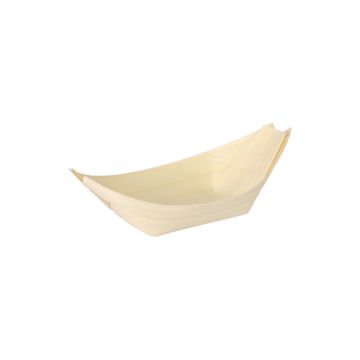 Bols "Fingerfood", bois "pure" 11 cm x 6,5 cm "Bateau"