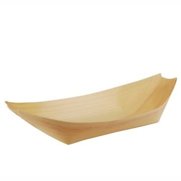 Bols "Fingerfood", bois "pure" 25 cm x 10 cm "Bateau"