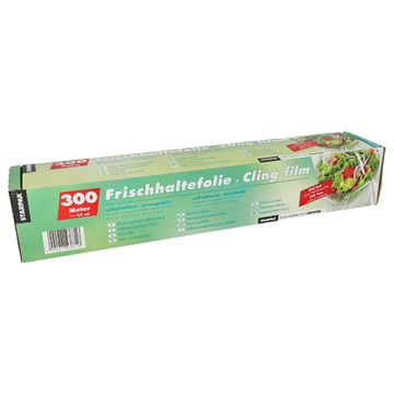 Filme plastique alimentaire 300 m x 45 cm en boîte