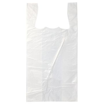 Sacs bretelle en H.D.P.E. 60 cm x 30 cm x 18 cm blanc